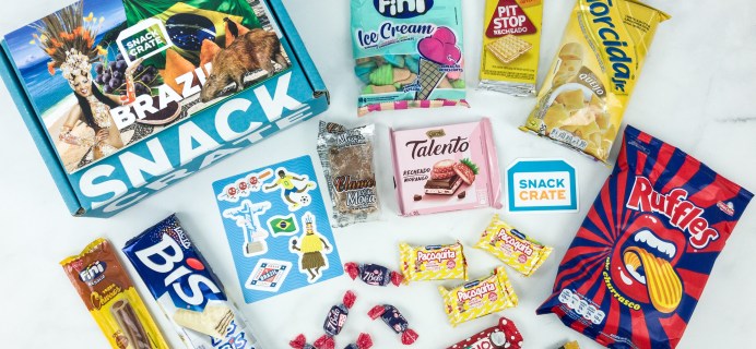 Snack Crate January 2019 Subscription Box Review & $10 Coupon