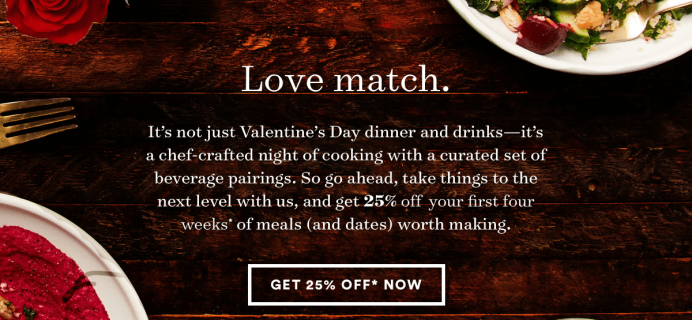 Plated Valentine’s Day Coupon: Get 25% Off!