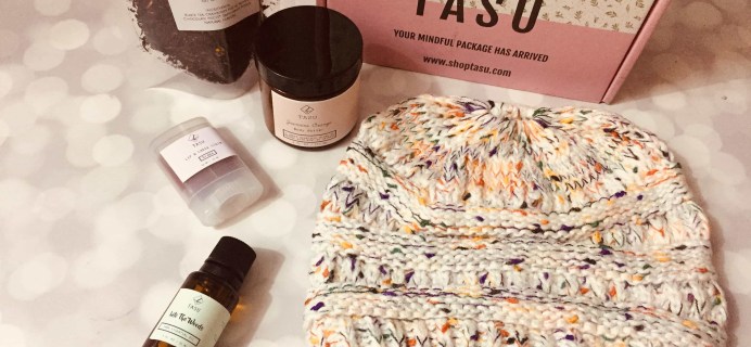 Tasu January 2019 Subscription Box Review + Coupon