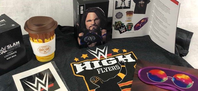 WWE Slam Crate December 2018/January 2019 Subscription Box Review + Coupons