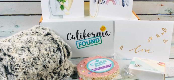 California Found January 2019 Subscription Box Review + Coupon
