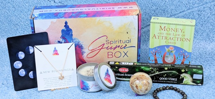 Spiritual Guru January 2019 Subscription Box Review