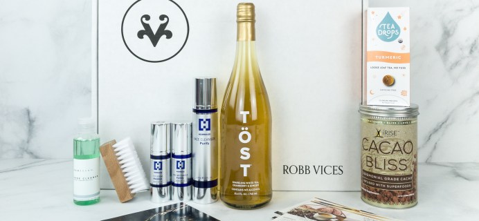 Robb Vices January 2019 Subscription Box Review + Coupon