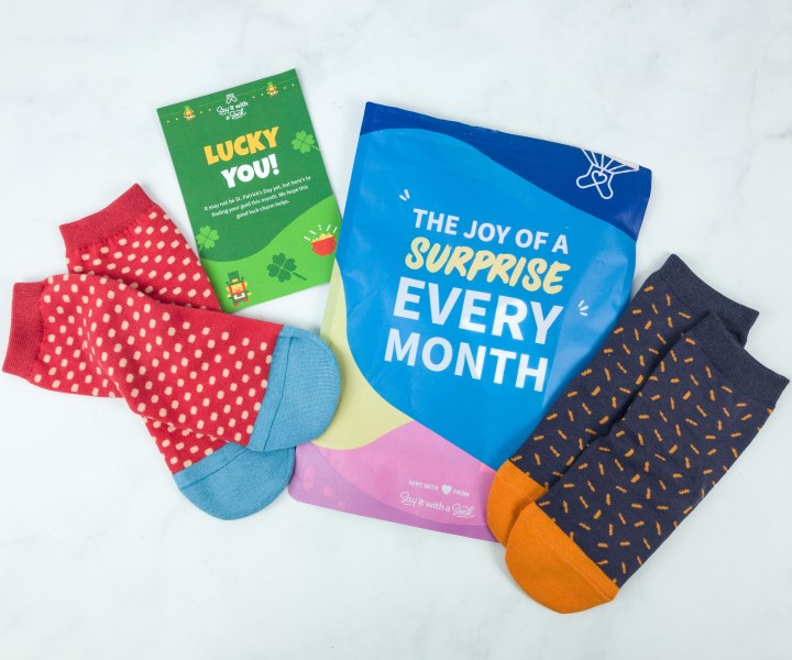 Say It With A Sock February 2019 Kids Sockscription Review ...