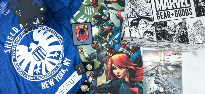 Marvel Gear + Goods January 2019 Subscription Box Review + Coupon!