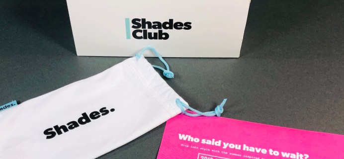 Shades Club January 2019 Subscription Box Review + Coupon