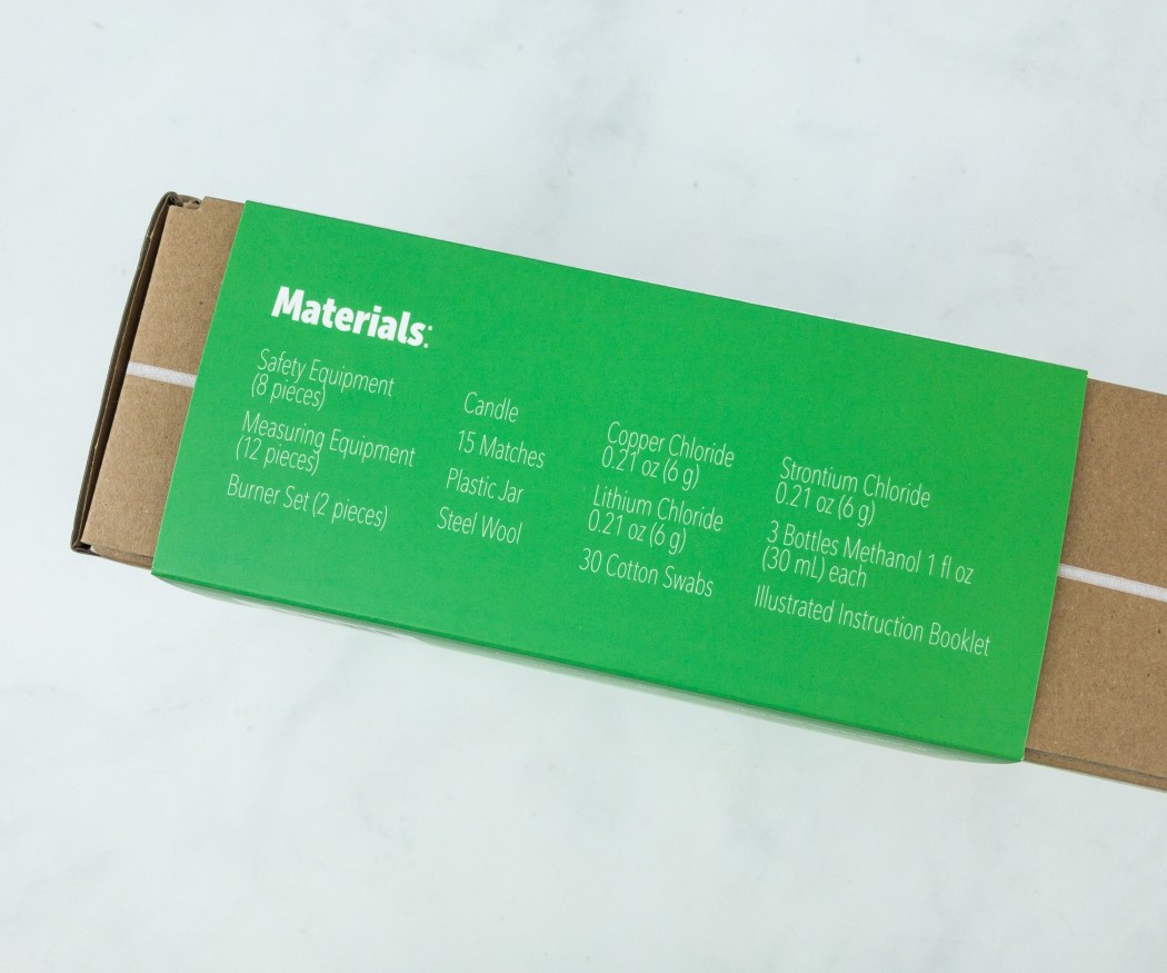 KiwiCo Chemistry Pack Fire Lab Review Hello Subscription