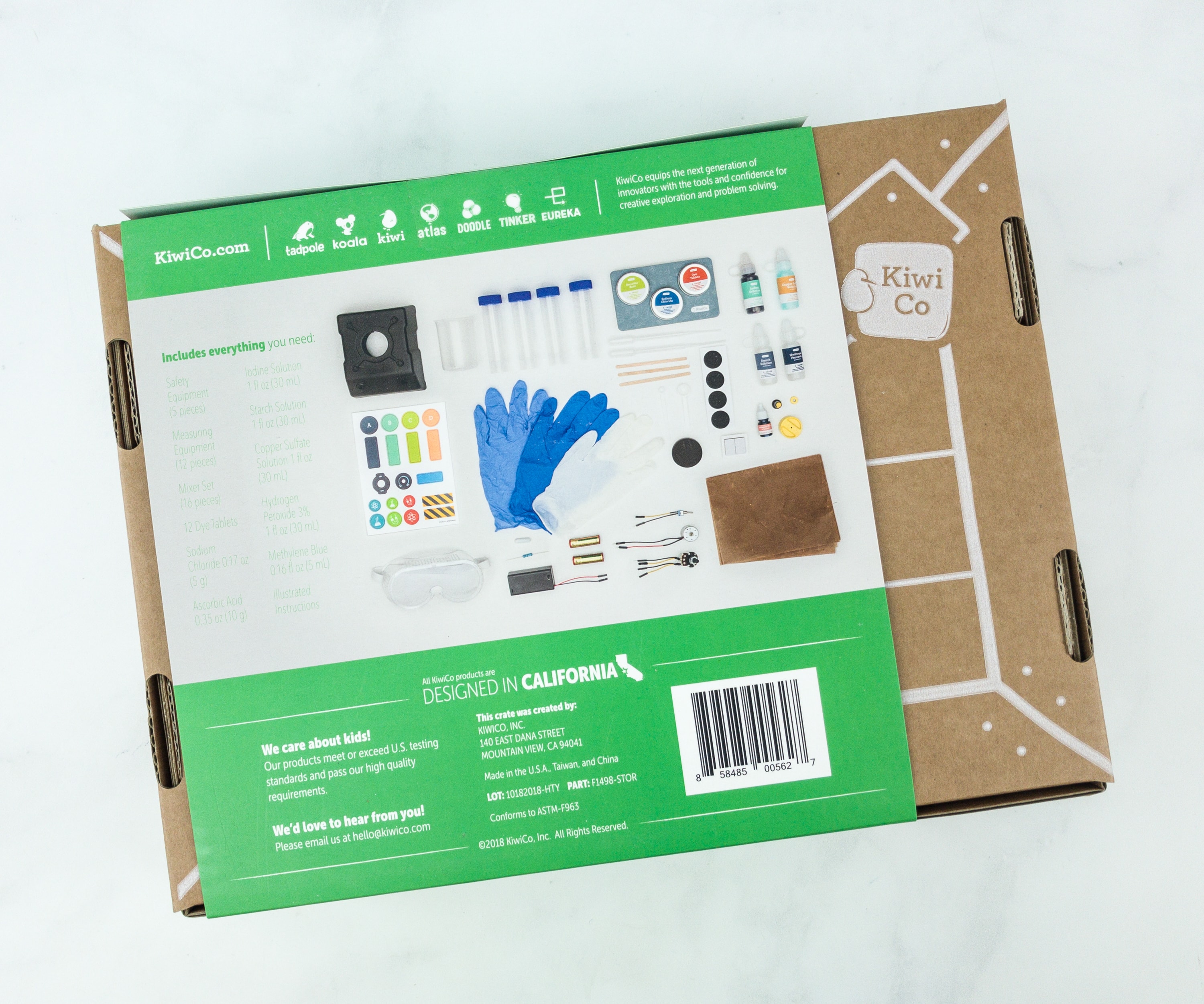 KiwiCo Chemistry Packs Vortex Lab Review - Hello Subscription