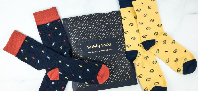Society Socks February 2019 Subscription Box Review + 50% Off Coupon