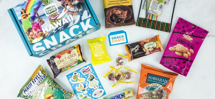 Snack Crate February 2019 Subscription Box Review & $10 Coupon