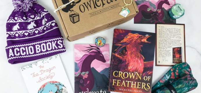 OwlCrate February 2019 Subscription Box Review + Coupon