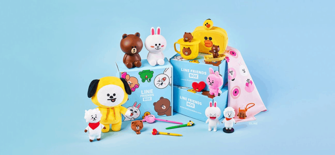 LINE Friends Box March 2019 Spoilers + Coupon!