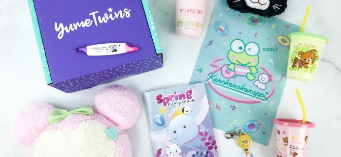 YumeTwins March 2019 Subscription Box Review + Coupon