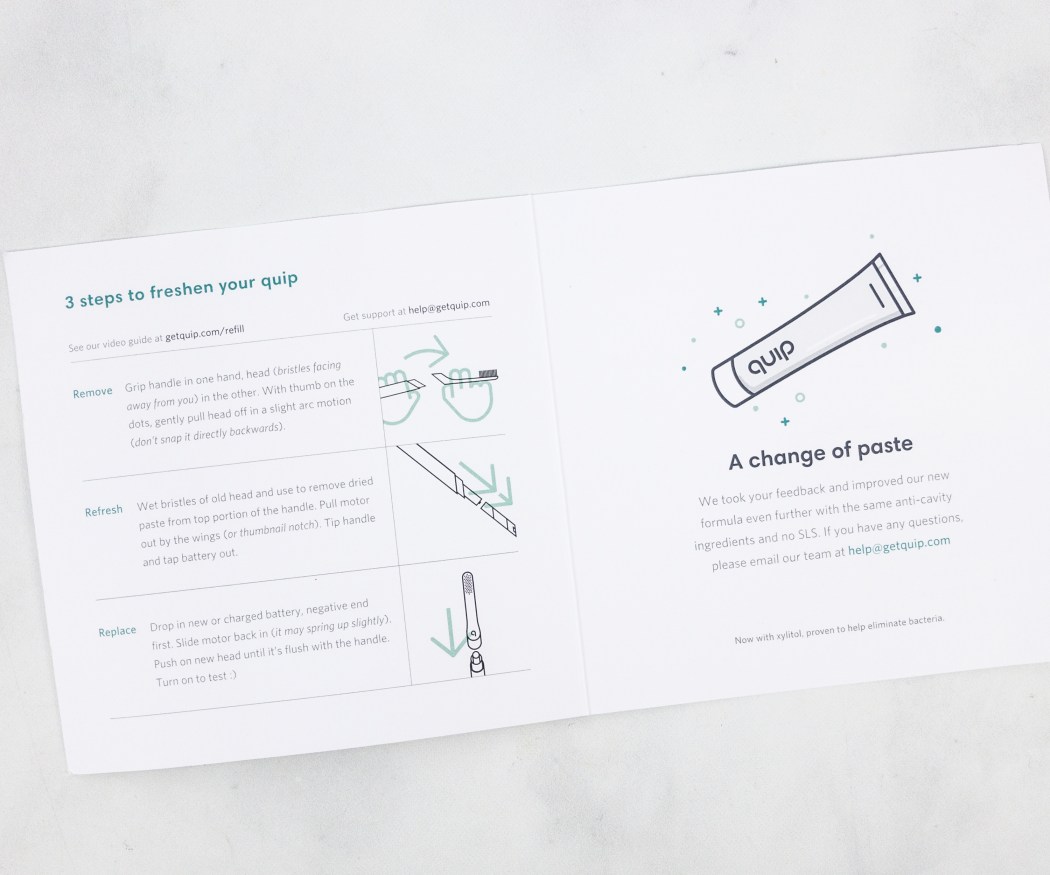 Quip Refill Pack Review Hello Subscription