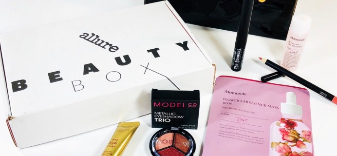 Allure Beauty Box February 2019 Subscription Box Review & Coupon