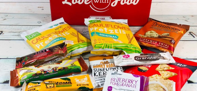 Love With Food February 2019 Deluxe Box Review + Coupon!