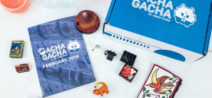 Gacha Gacha Crate February 2019 Subscription Box Review + Coupon