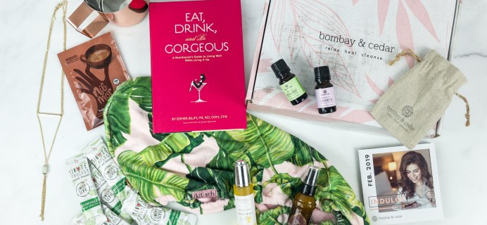 Bombay & Cedar February 2019 Subscription Box Review + Coupon