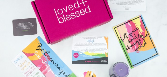 Loved+Blessed March 2019 Subscription Box Review + Coupon