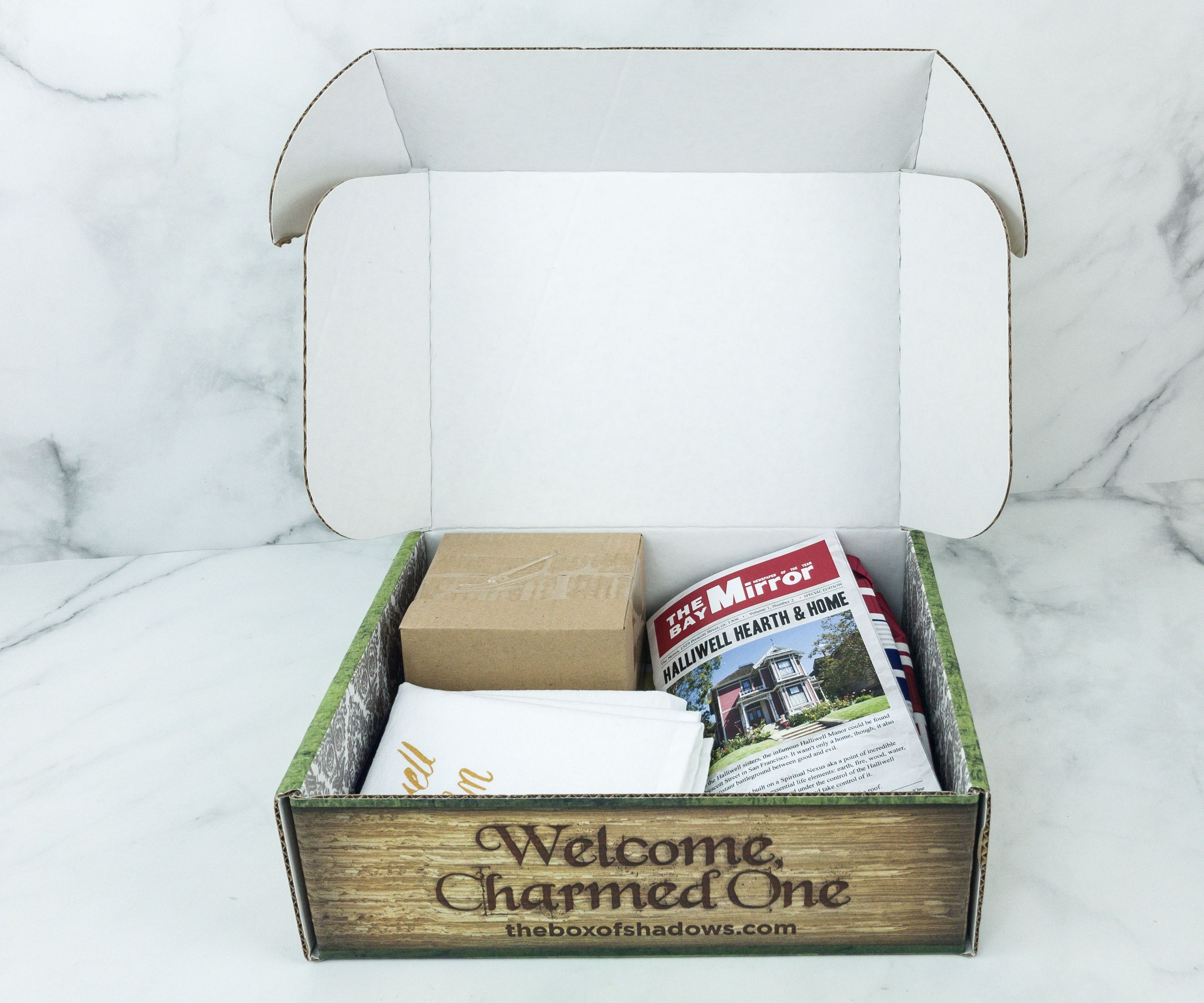 Charmed: The Box of Shadows January 2019 Subscription Box Review - Hello  Subscription