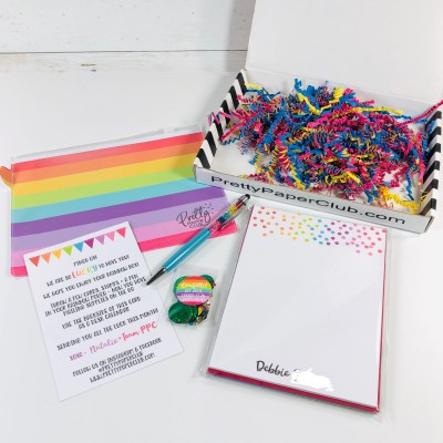 Pretty Paper Club February 2019 Subscription Box Review + Coupon