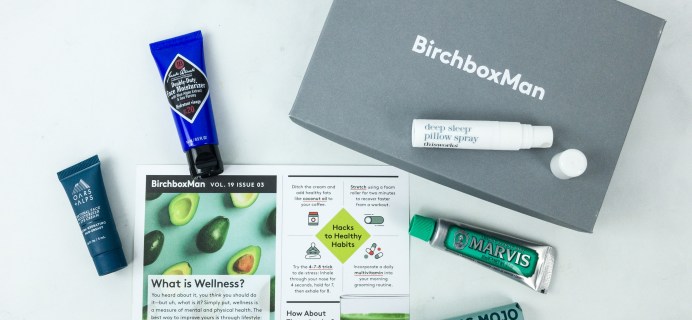 Birchbox Man March 2019 Subscription Box Review & Coupon