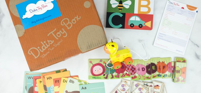 Didis Toy Box March 2019 Subscription Box Review & Coupon