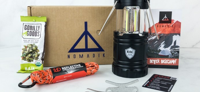 Nomadik February 2019 Subscription Box Review + Coupon