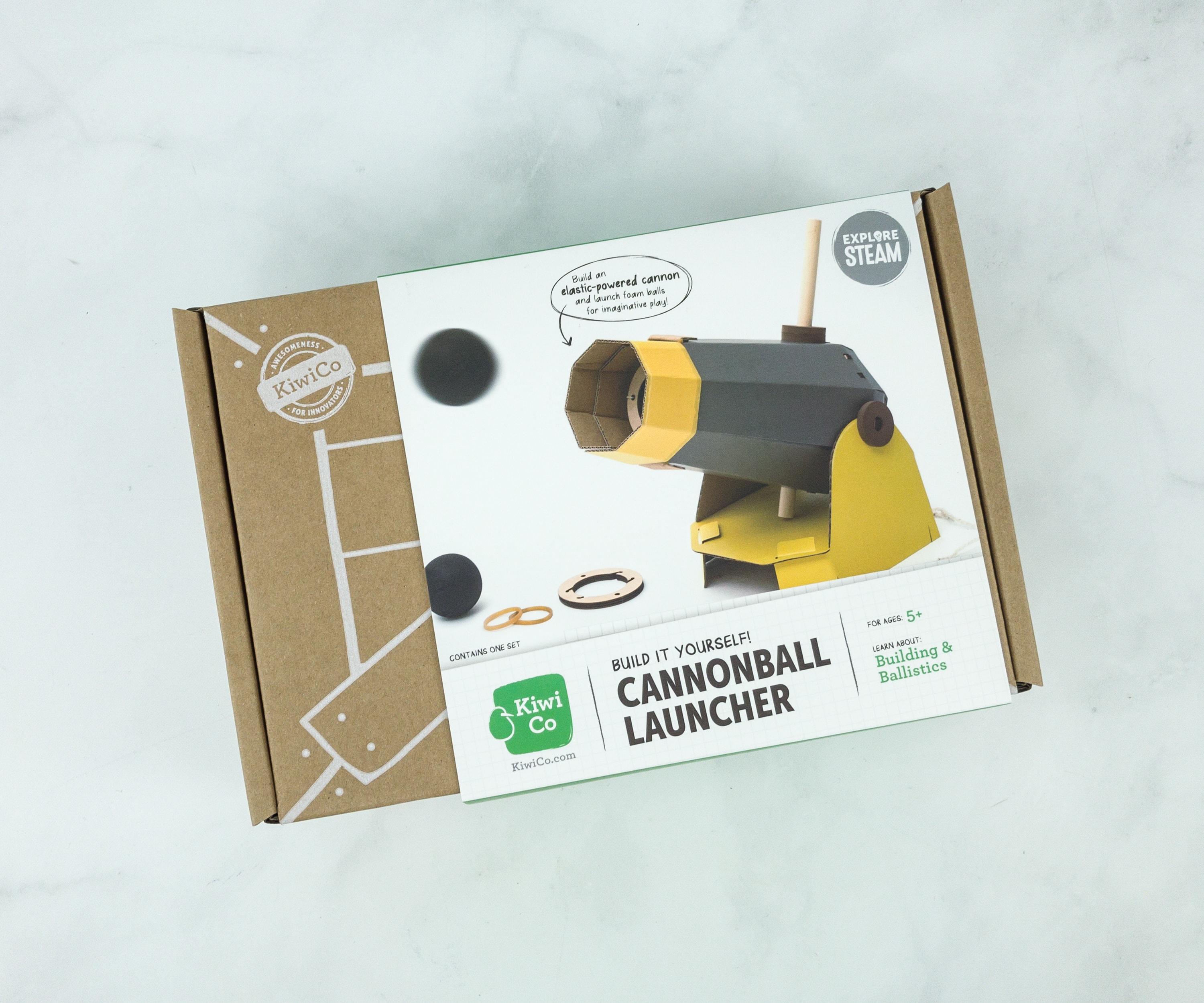 KiwiCo Make-And-Play Fort Review - Cannonball Launcher - Hello