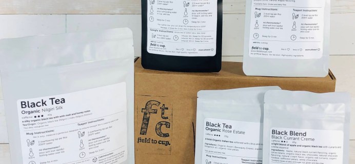 Field To Cup March 2019 Subscription Box Review + Coupon