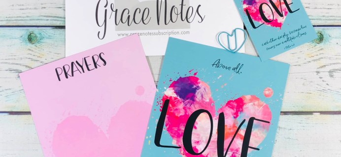 Grace Notes February 2019 Subscription Box Review + Coupon