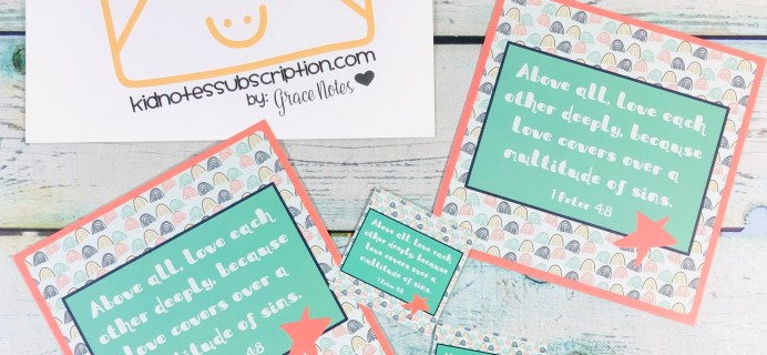 Kid Notes by Grace Notes February 2019 Subscription Box Review + Coupon