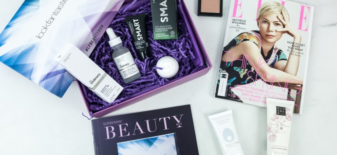lookfantastic Beauty Box March 2019 Subscription Box Review