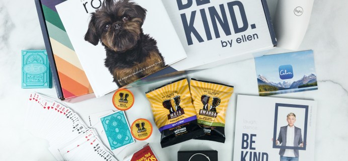 BE KIND by Ellen Box Spring 2019 Subscription Box Review