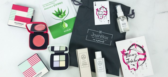 JoahBox February 2019 Subscription Box Review + Coupon