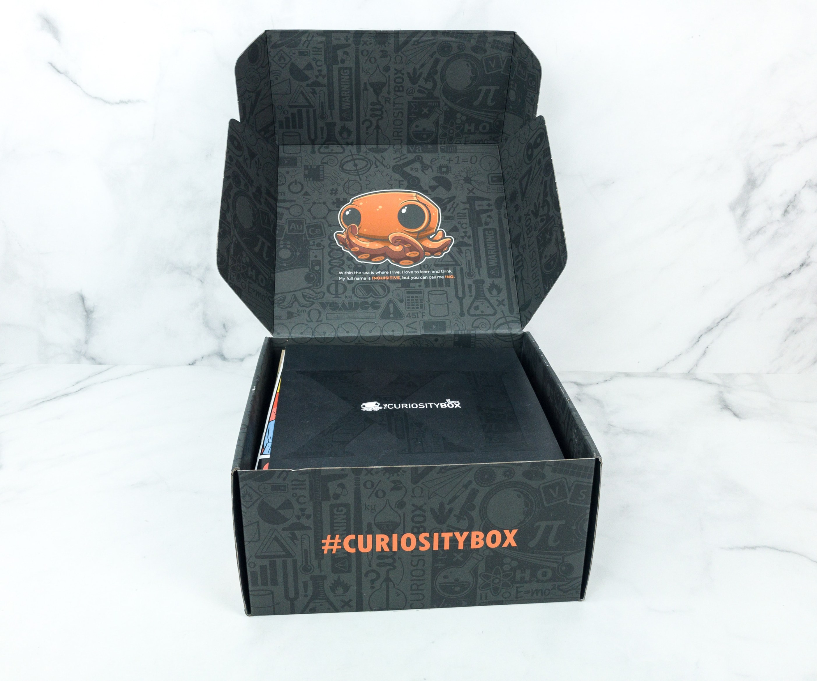 The Curiosity Box by VSauce Subscription Box Review - Spring 2019 ...