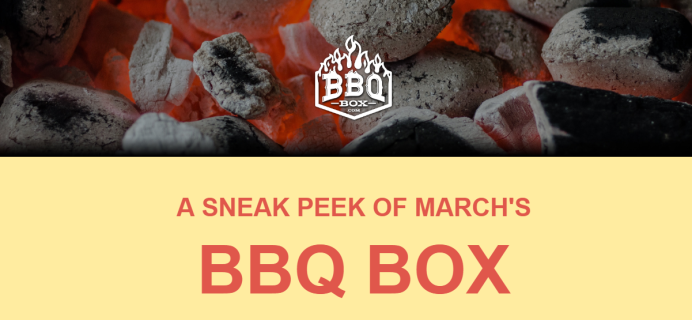 BBQ Box March 2019 Spoilers + Coupon!