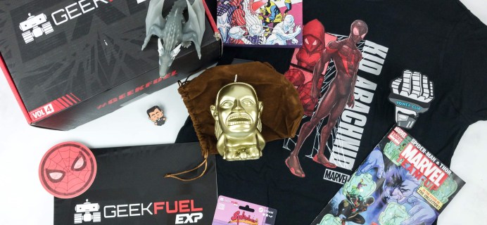 Geek Fuel EXP Spring 2019 Subscription Box Review – Volume 4