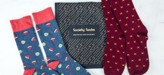 Society Socks March 2019 Subscription Box Review + 50% Off Coupon