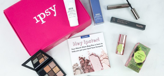 Ipsy Glambag Plus March 2019 Review
