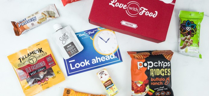 Love With Food March 2019 Tasting Box Review + Coupon!