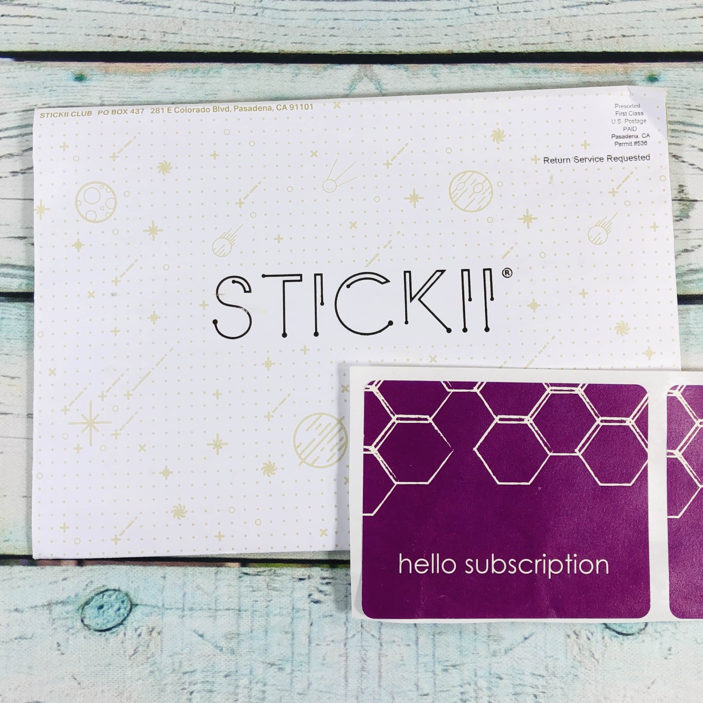 STICKII Club March 2019 Subscription Box Review - Retro Pack! - Hello ...