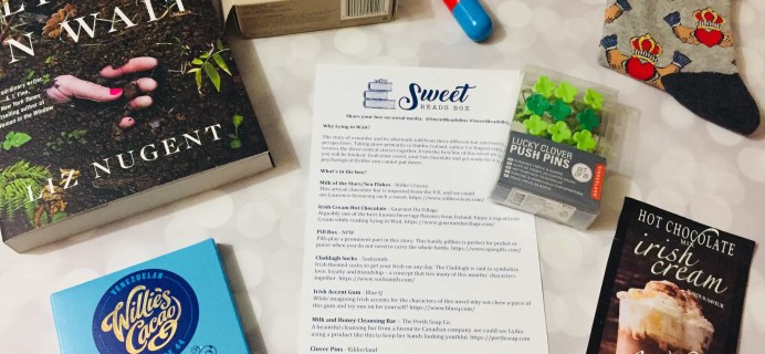 Sweet Reads Box March 2019 Subscription Box Review + Coupon
