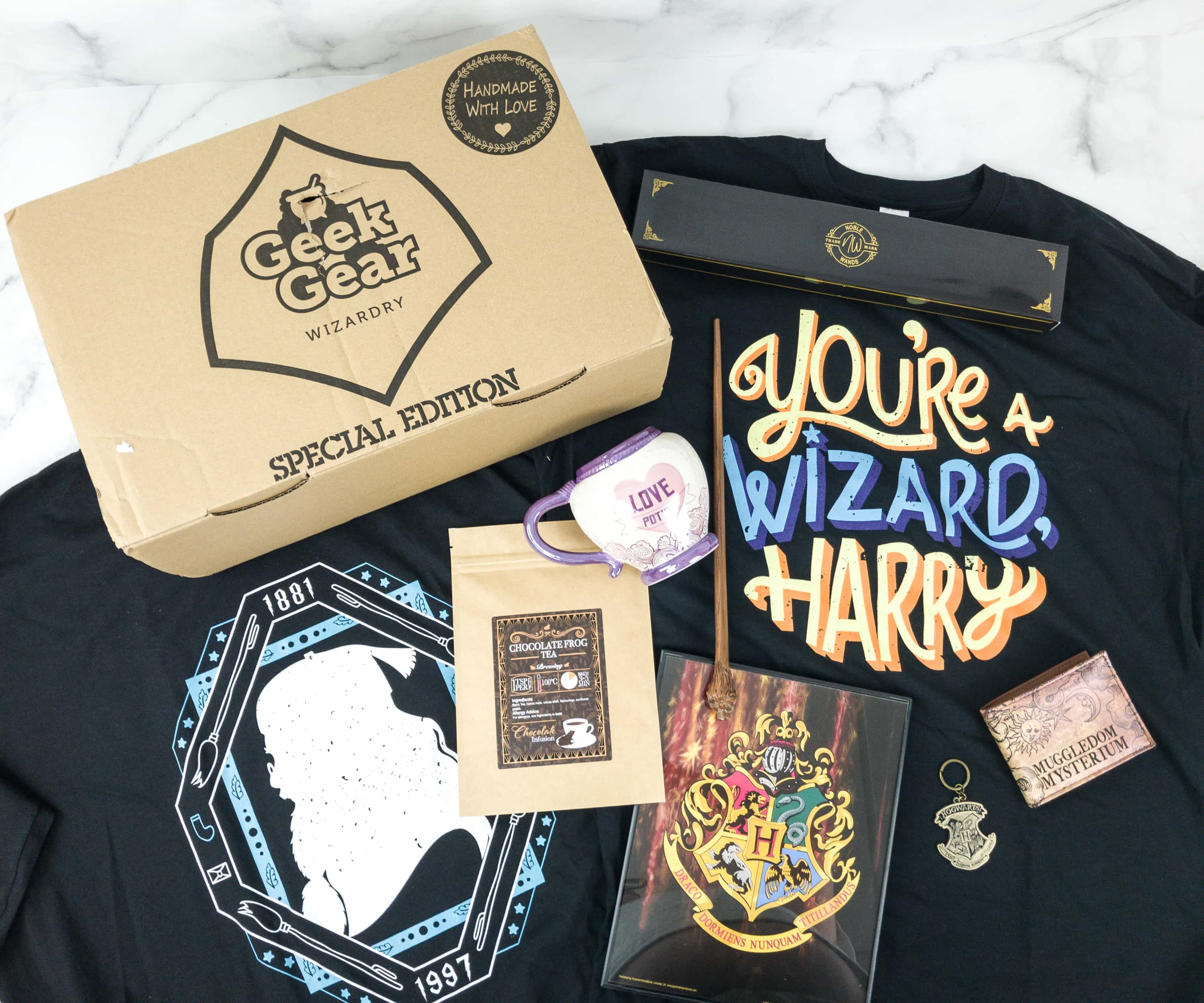 Geek Gear World of Wizardry March 2019 Subscription Box Review