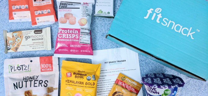 FitSnack February 2019 Subscription Box Review & Coupon