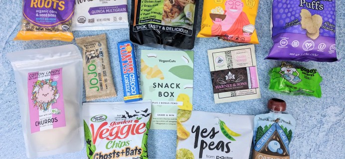 Vegan Cuts Snack Box March 2019 Subscription Box Review
