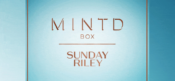 MINTD Sunday Riley Box Coming May 2019!