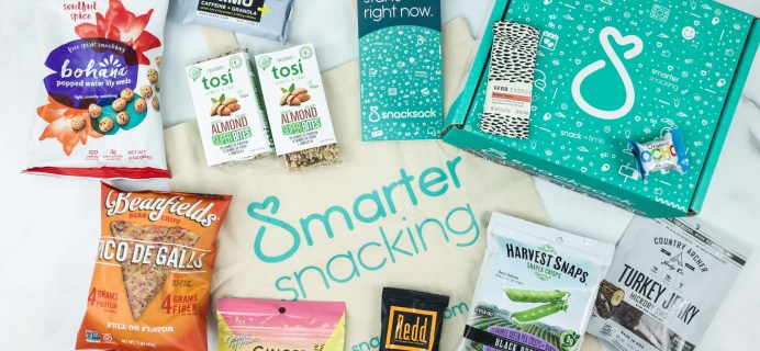 SnackSack March 2019 Subscription Box Review & Coupon – Gluten-Free