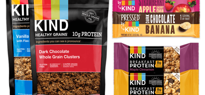 Kind Snack Club Snack Pack Vegan Variety Pack Available Now + 15% Off Coupon!