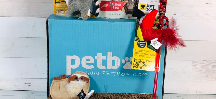 PetBox CAT March 2019 Subscription Review & 50% Off Coupon